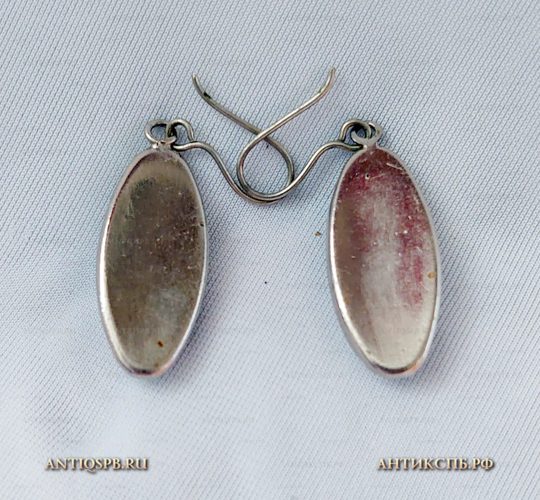 Серьги "Цветок". Финифть. Кон. ХХ века. Россия. №22295